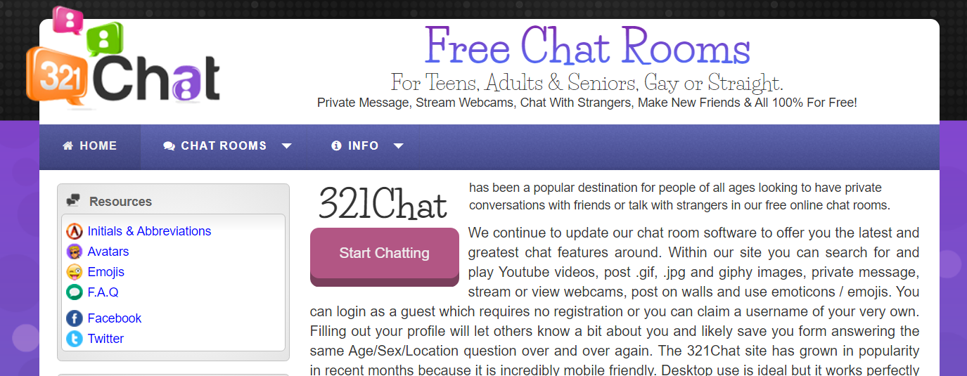 321 chat register