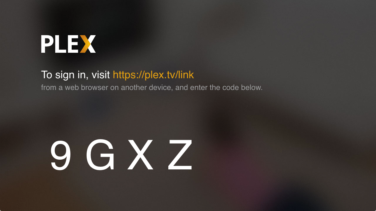 plex.tv/link login code